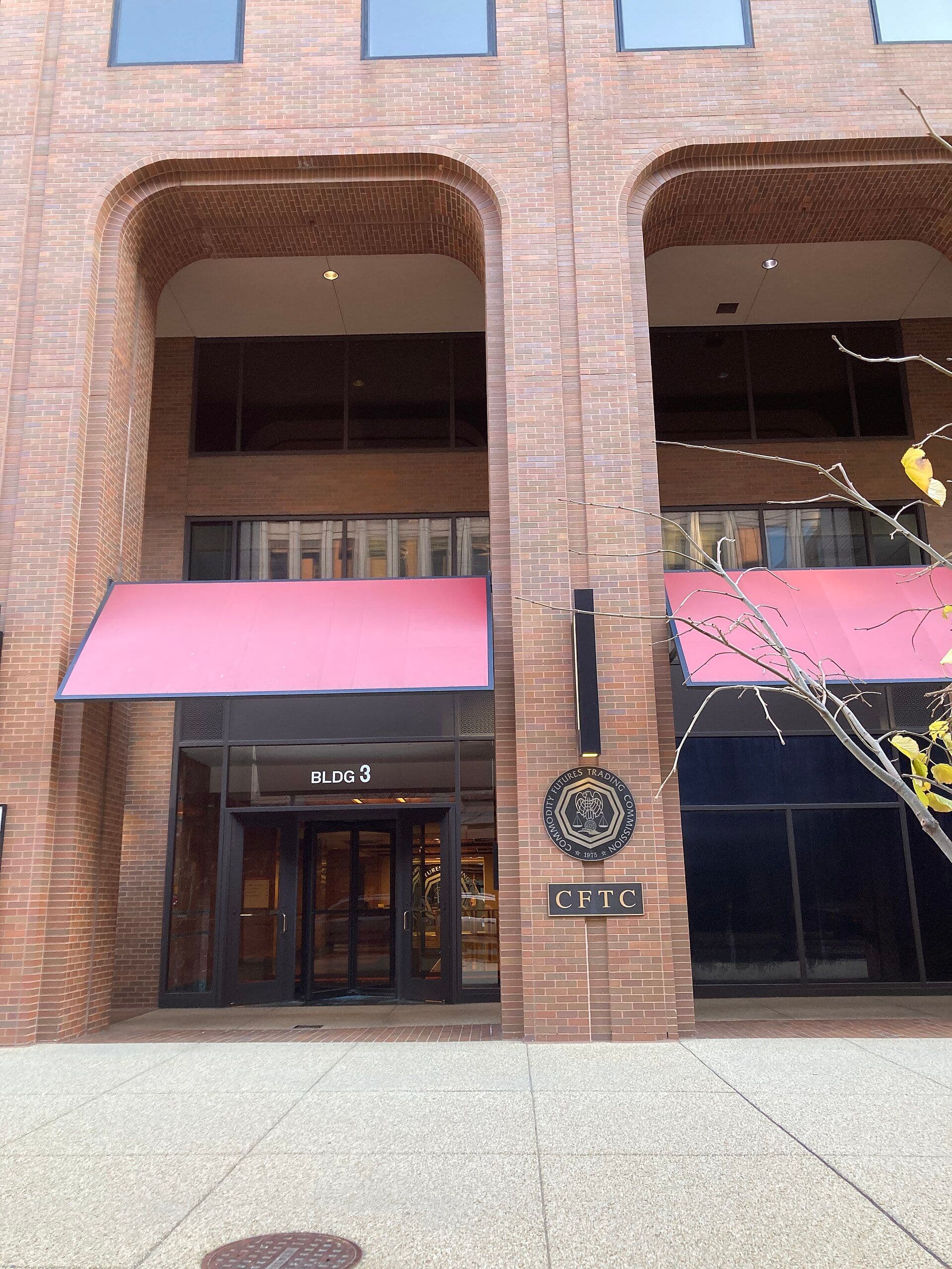 Trụ sở Uỷ ban Giao dịch Hàng hoá Tương lai Mỹ (CFTC), Washington D.C.
