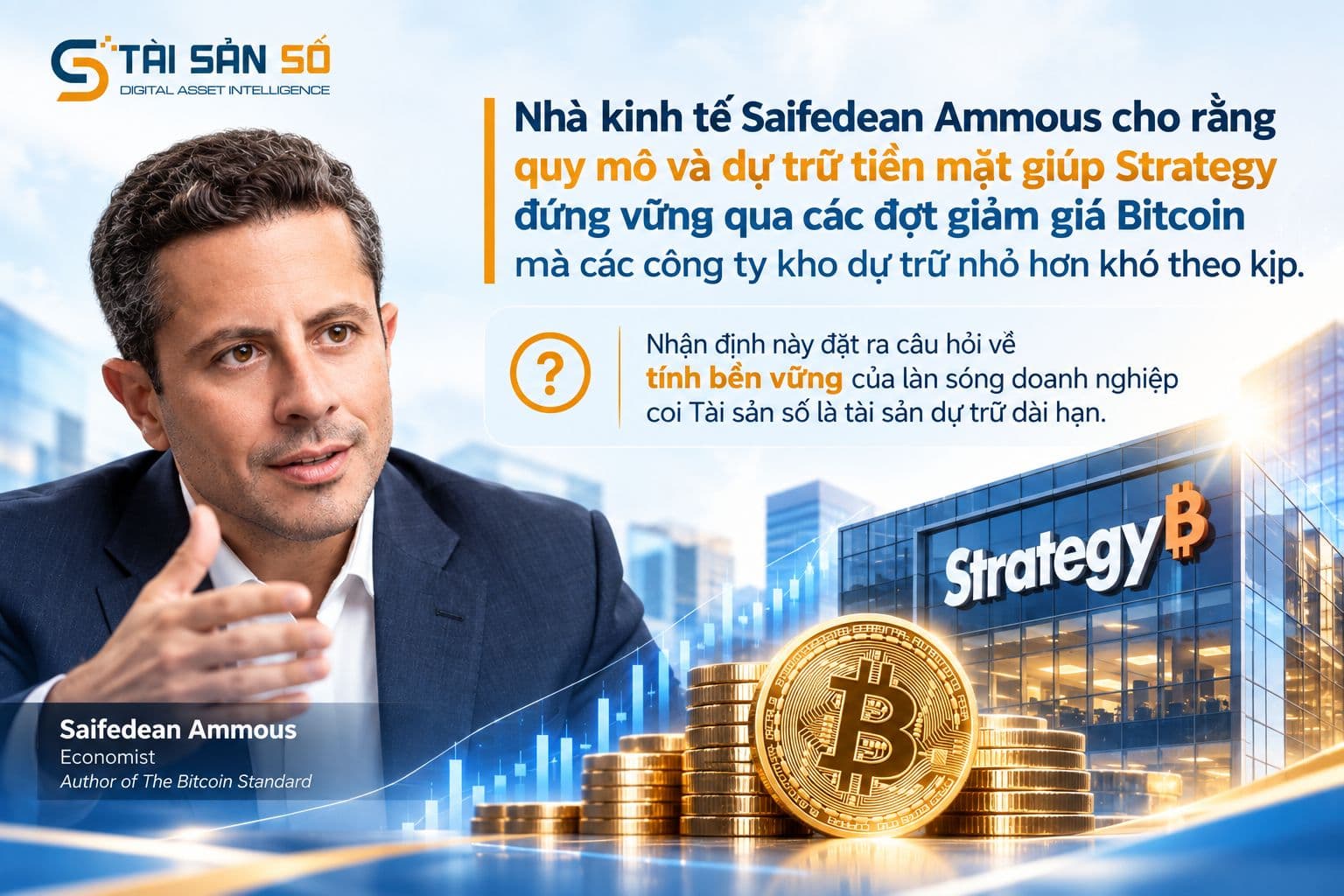 Vì sao mô hình kho dự trữ Bitcoin của Strategy khó bị sao chép